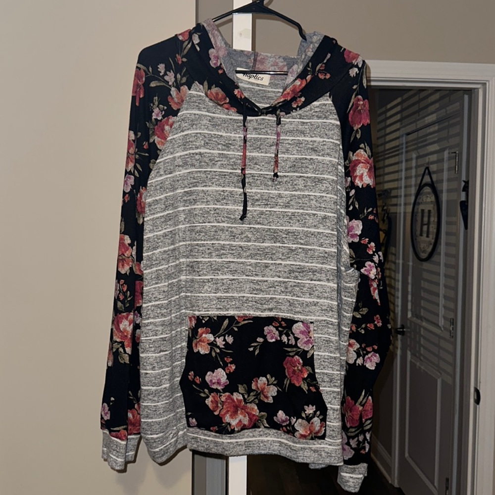 Light weight long sleeve with hood